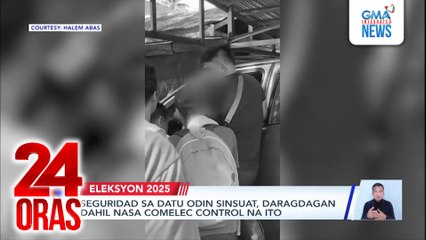 Seguridad sa Datu Odin Sinsuat, daragdagan dahil nasa COMELEC control na ito | 24 Oras