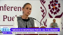 Claudia Sheinbaum resalta que México libró los aranceles adicionales de EE.UU.