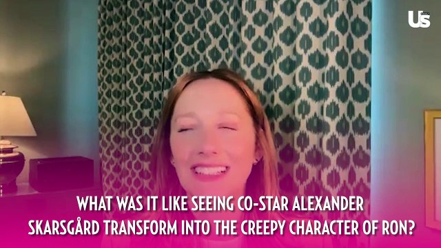 Judy Greer on How Alexander Skarsgard's 'Weird' Facial Hair Inspired Their 'Eric Larue' Performances