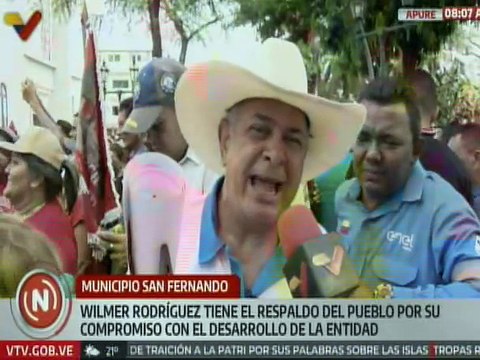 Apureños respaldan al candidato revolucionario del GPPSB Wilmer Rodríguez
