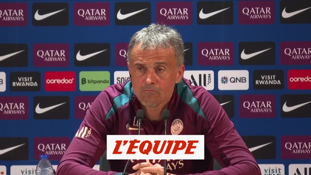 Enrique : «C'est stimulant de rester invaincu» - Foot - Ligue 1 - PSG