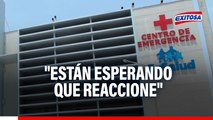 🔴🔵 Esposa de hombre herido en accidente de Manchay pide a médicos salvarle la vida: 
