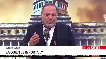 El exabrupto de Baby Etchecopar en vivo contra Milei
