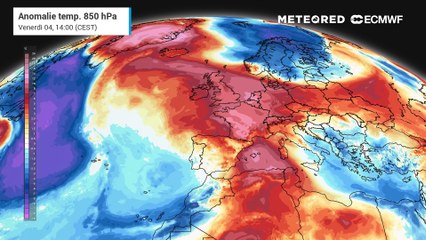 Anomalie temperature