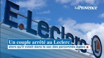 Un couple arrêté au Leclerc alors qu’il volait dans le  sac des personnes âgées