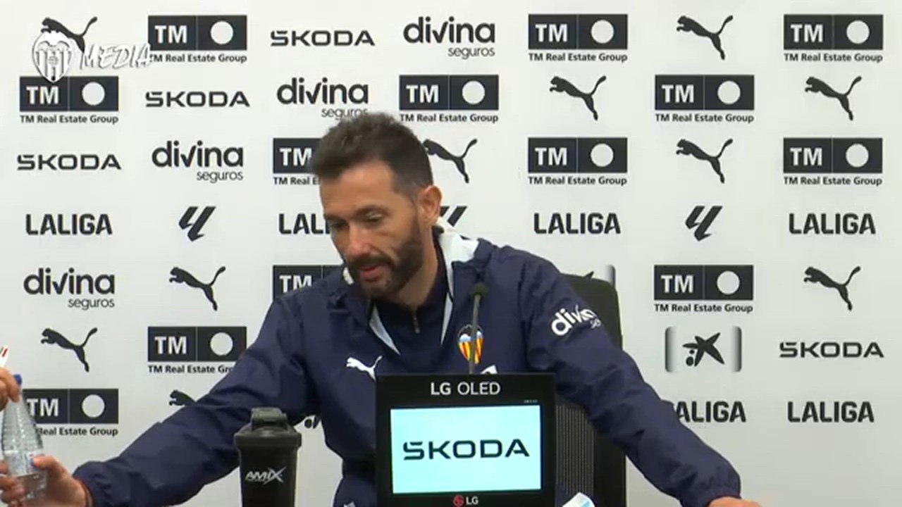 Corberán rueda de prensa