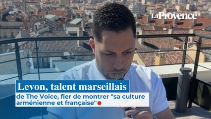 Levon, talent marseillais de The Voice, fier de montrer "sa culture arménienne et française"