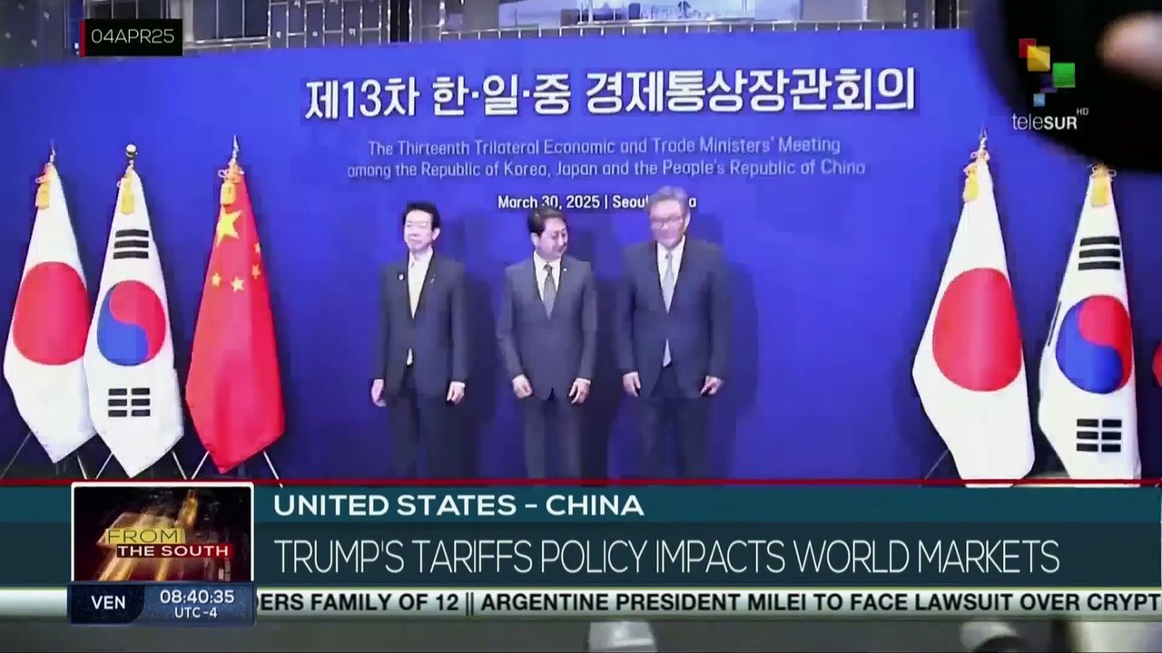 United States-China, Trump´s tariffs policy impacts world markets