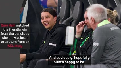 'Real supporters' showed what they think of Sam Kerr - Australia coach