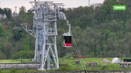 LA nouvelle saison du téléphérique de Huy