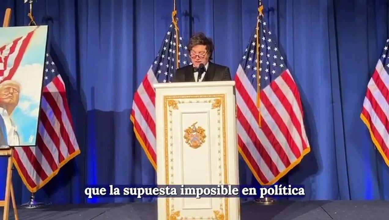 Discurso del Presidente Javier Milei en la gala "American Patriots"
