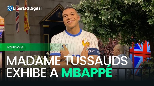 Madame Tussauds de Londres presenta la figura de cera de Kylian Mbappé