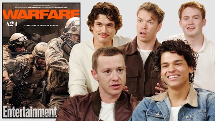 'Warfare' Cast On Filming Intense Scenes & Bonding On Set