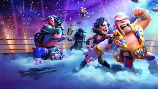Die Wrestler kommen: WWE-Superstars kämpfen jetzt im virtuellen Ring von Clash of Clans