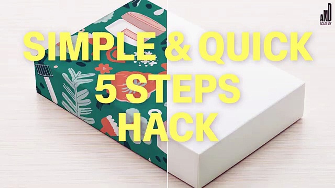 Photoshop 3D Mockup Tutorial  Design Like a Pro!