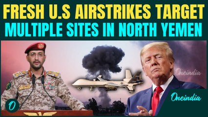 Houthis-U.S All-Out War: Yemen Shivers As U.S Fighter Jets Take Revenge Rain Fireball On SA'ADA