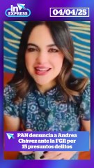 Denuncian a Andrea Chávez por 15 presuntos delitos I Reporte Indigo