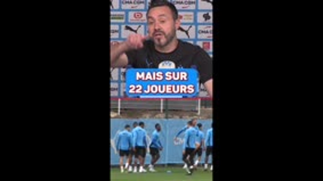 Marseille - De Zerbi : "Je ne suis pas un criminel !"