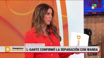 L-Gante confirmó su separación de Wanda Nara