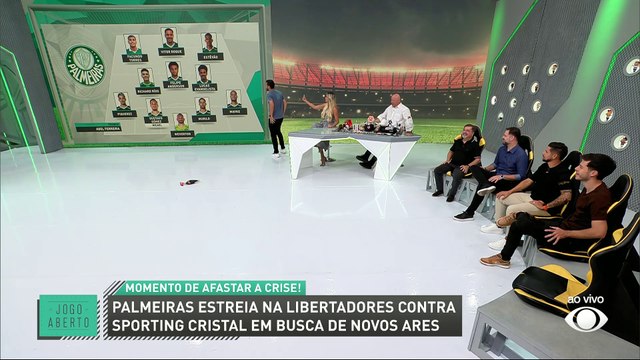 Debate Jogo Aberto: Qual é a escalação ideal do Palmeiras para a estreia na Libertadores?
