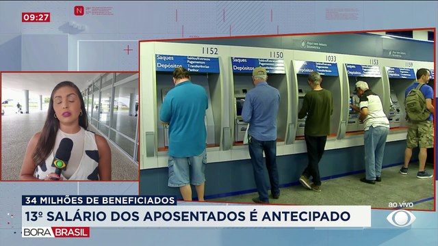 Governo antecipa 13º de aposentados e pensionistas do INSS para abril e maio