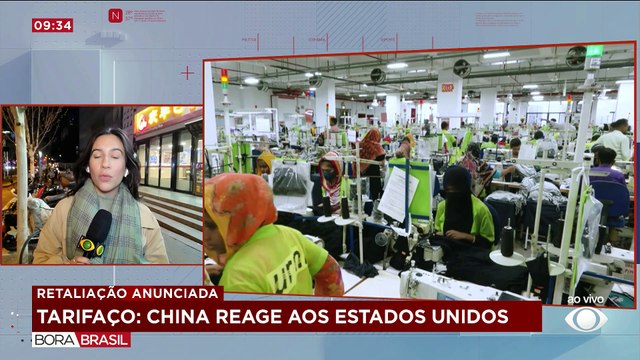 China anuncia tarifas de 34% aos EUA em retaliação ao tarifaço de Trump