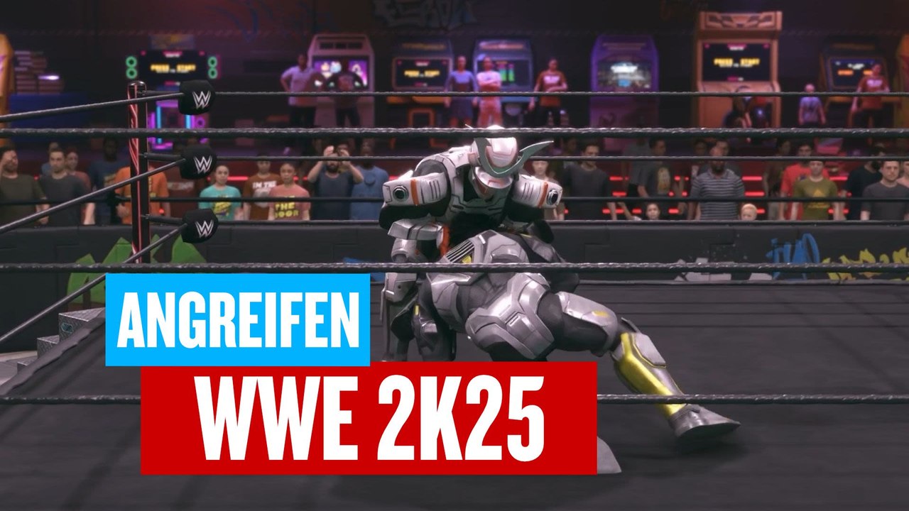WWE 2K25: Mit diesen Angriffen dominiert ihr das Match