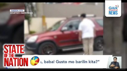 Driver ng SUV na may plakang "8", nagmura at nagbanta sa nakaalitang driver | SONA