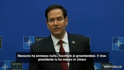 Rubio: "Usa non permetteranno una Groenlandia dipendente dalla Cina"