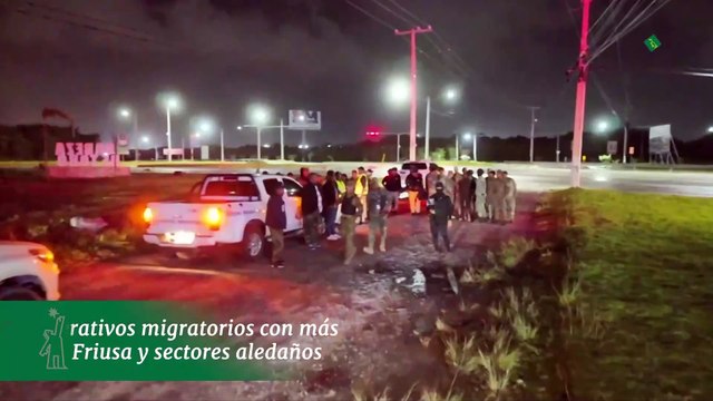 Autoridades intensifican operativos migratorios este viernes con más de 150 detenidos en Hoyo de Friusa y sectores aledaños