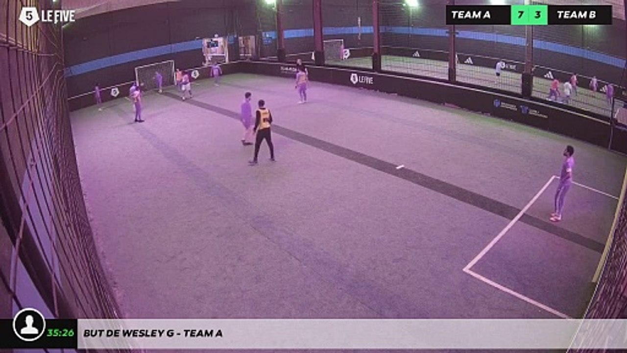 But de Wesley G - Team A