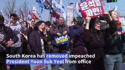 South Korea court ousts impeached President Yoon