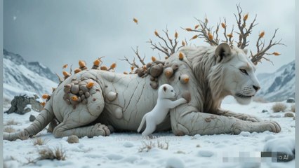 "The White Lioness’s Painful Secret | Emotional Rescue That Will Melt Your Heart"