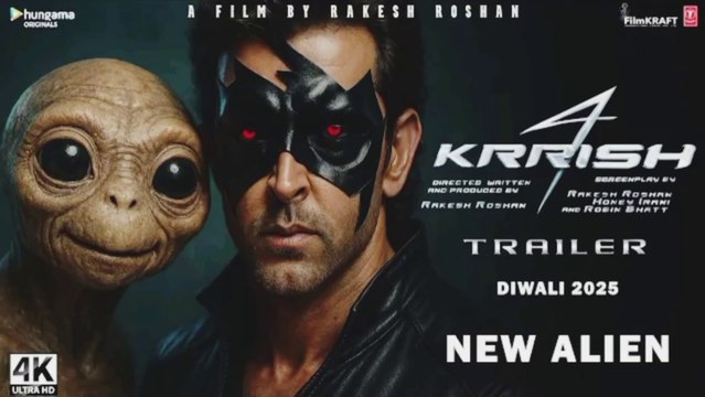 KRRISH 4 : Alien Returns - Trailer | Hrithik Roshan, Priyanka Chopra, Nora Fatehi | Rakesh Roshan