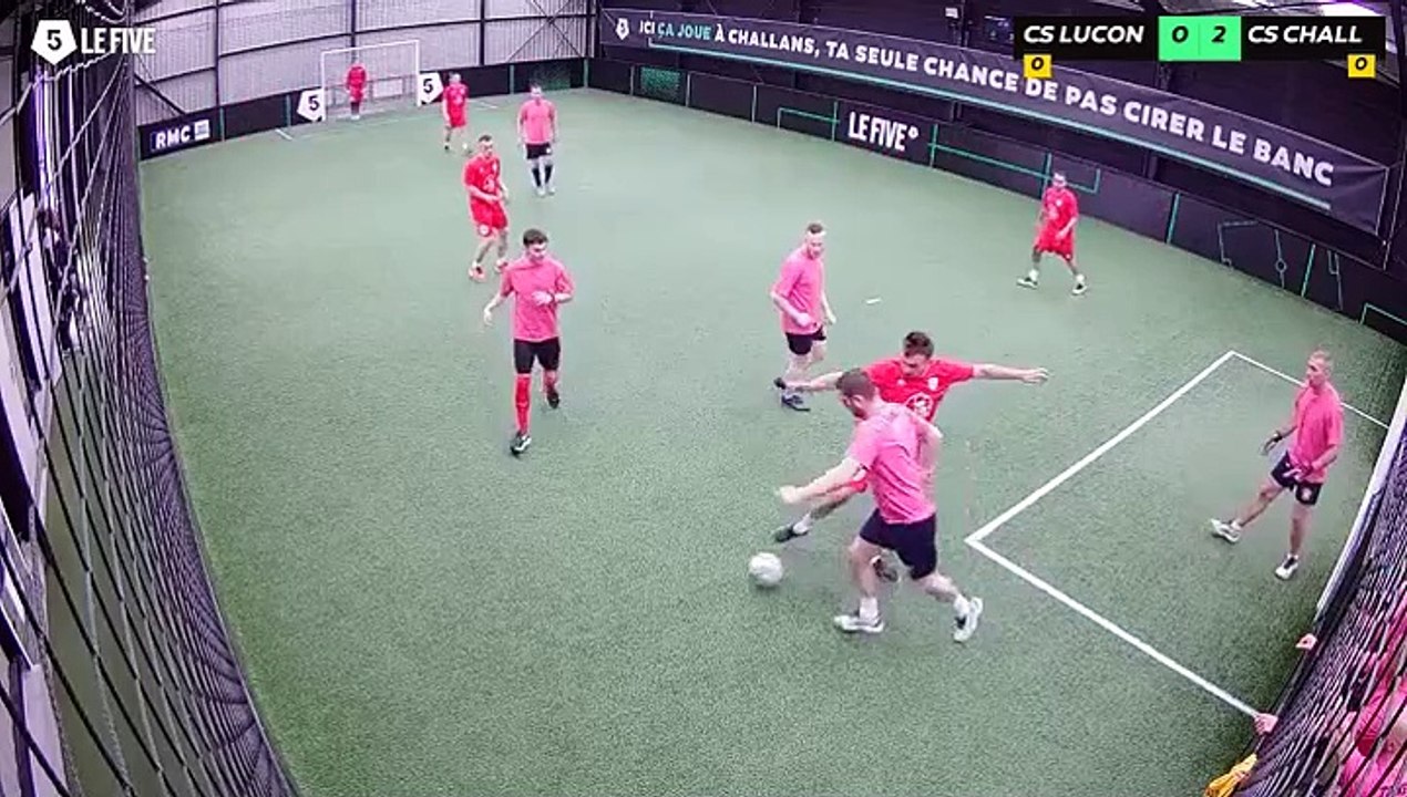 CSP LUCON - CSP CHALLANS 1 04/04 à 15:49 - Football Terrain 1 (LeFive Challans)