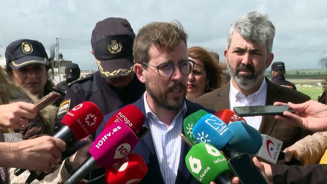 Tres fallecidos en una nave agrícola derrumbada en Coria (Sevilla) por el viento y la lluvia