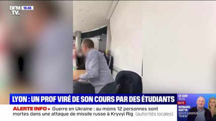 Ce que l'on sait de l'intrusion dans un amphithéâtre de l'université Lyon 2 pendant un cours de Fabrice Balanche