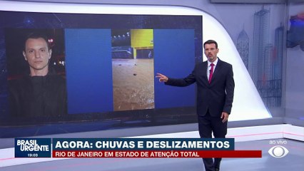 Dupla de cavalos é arrastada por enchente em Angra dos Reis, no RJ