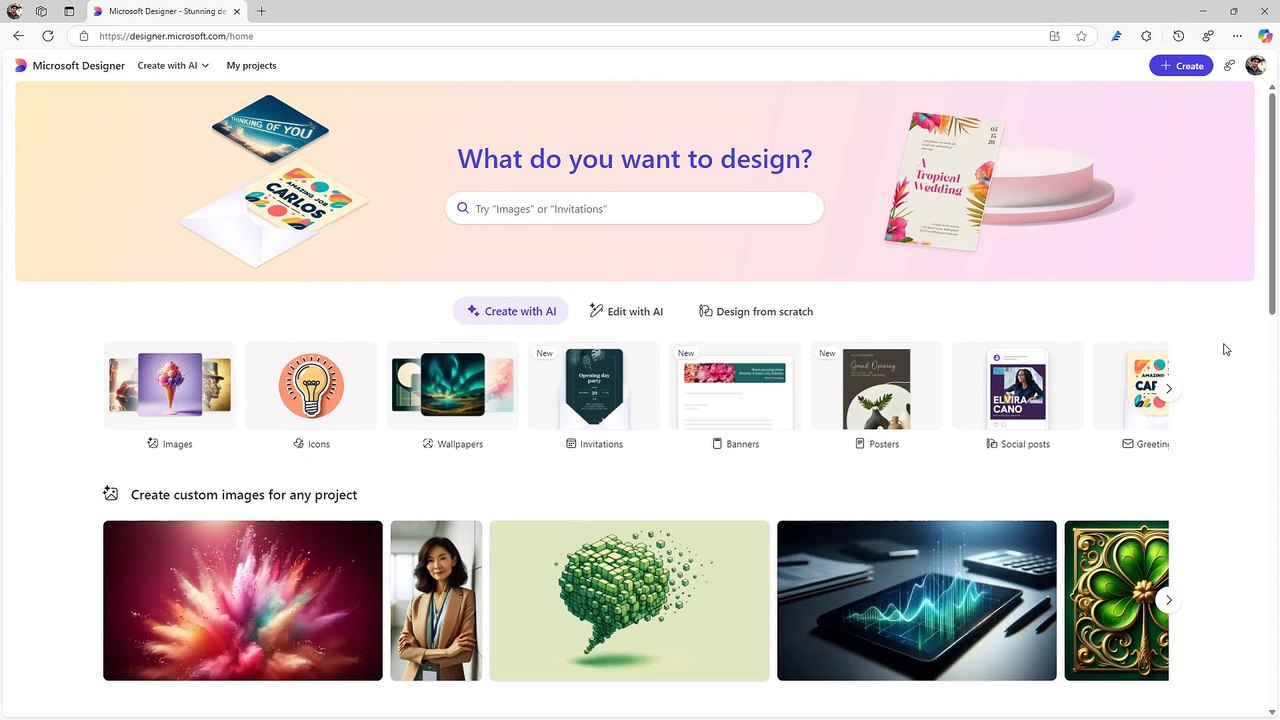 Microsoft Designer 44 Project Renaming