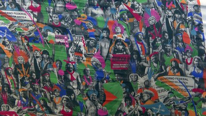 Indígenas acampam em Brasília para pedir demarcação de territórios