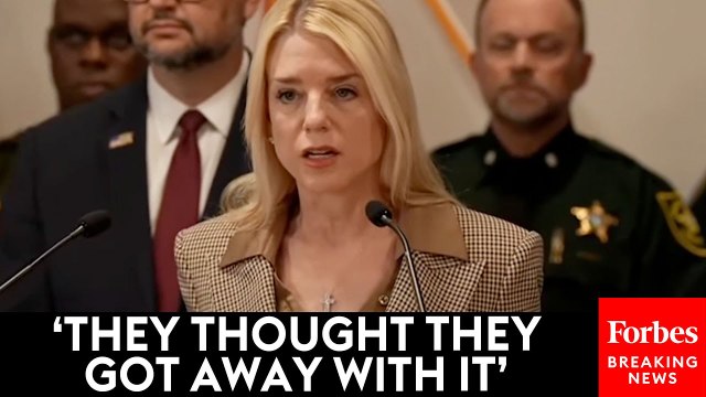 AG Pam Bondi Issues 'A Warning To All Criminals' After Sweeping Arrests Of Alleged MS-13 Members