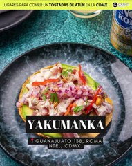 TOSTADAS DE ATÚN EN LA CDMX