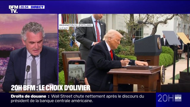 LE CHOIX D'OLIVIER - Taxes douanières: le rêve de toujours de Donald Trump