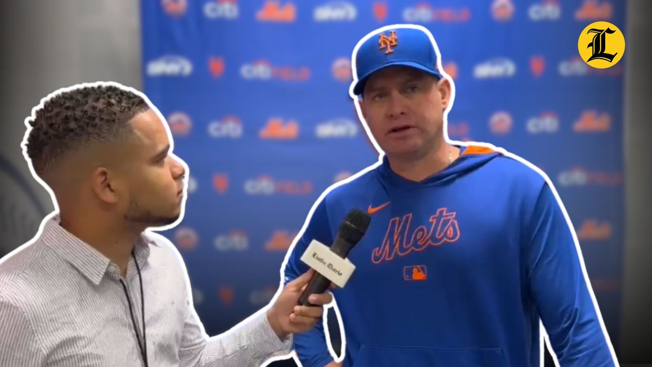 Carlos Mendoza, contento con cantidad de dominicanos en los Mets