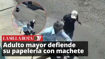 "Don Fer, el 'Abuelo Machetes' que enfrentó un asalto en Xochimilco"