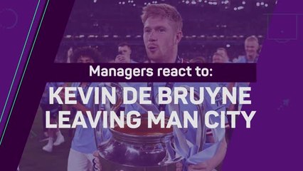 'One of the best players in Premier League history' - Managers hail De Bruyne