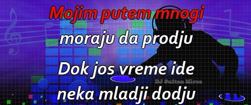 Našao sam pravu - Mitar Mirić (uživo karaoke)