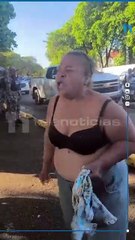 Desalojo de casetas en el Malecón de Puerto Plata.