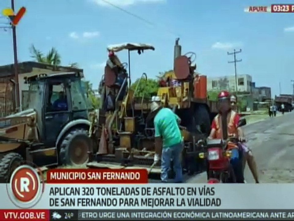 Apure | Rehabilitan vialidades de San Fernando...