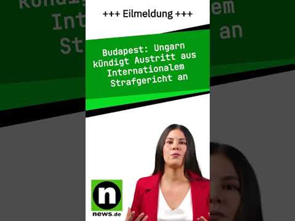 Ungarn kündigt Austritt aus Internationalem Strafgericht an